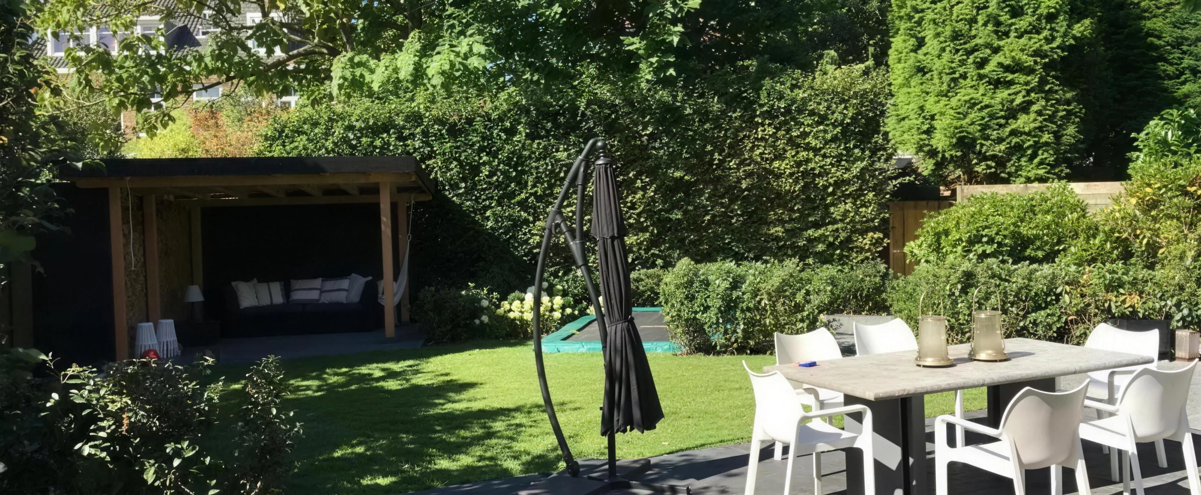 Maatwerk houten overkapping en vlonder
