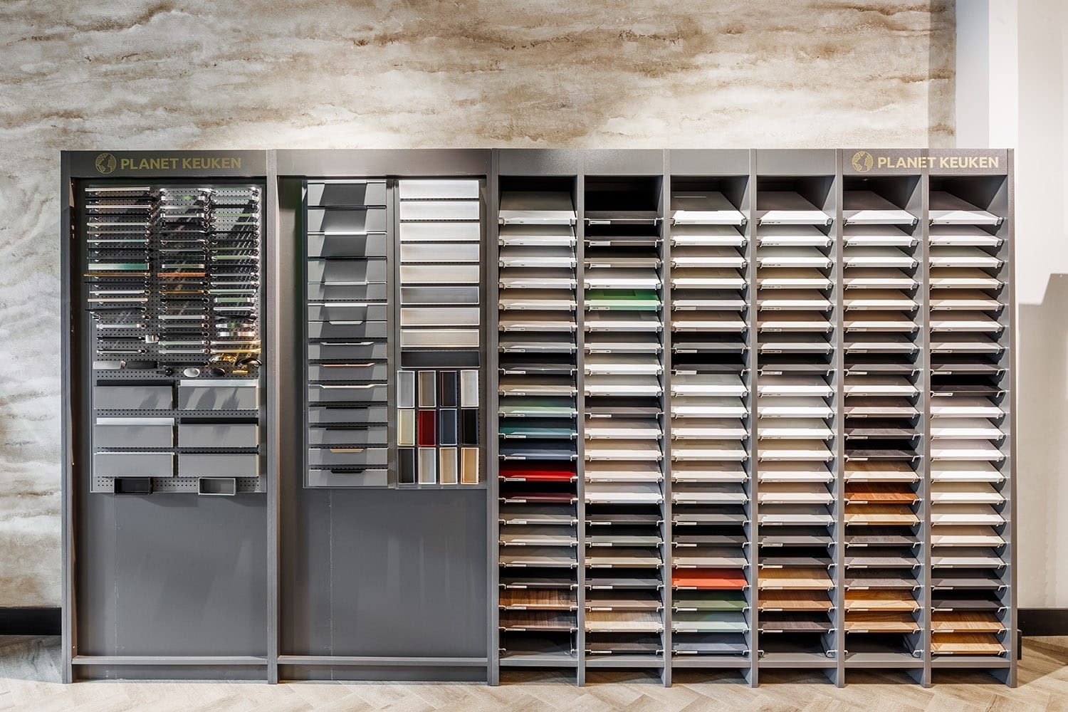 Sfeerbeeld uit de showroom van Planet Keuken