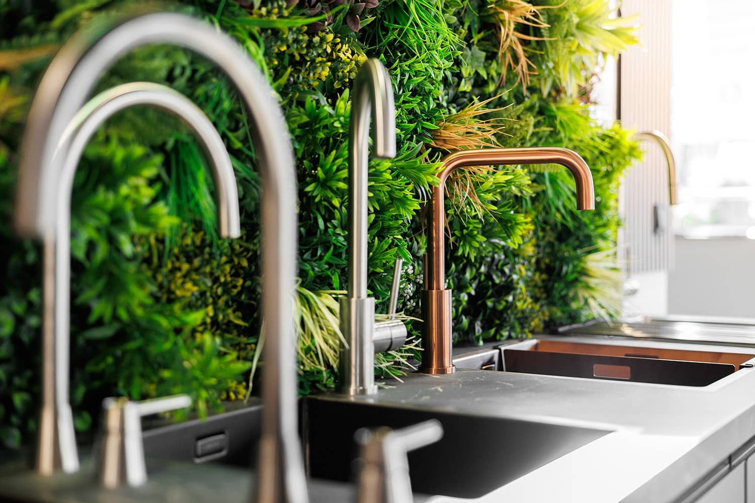 Sfeerbeeld uit de showroom van Planet Keuken