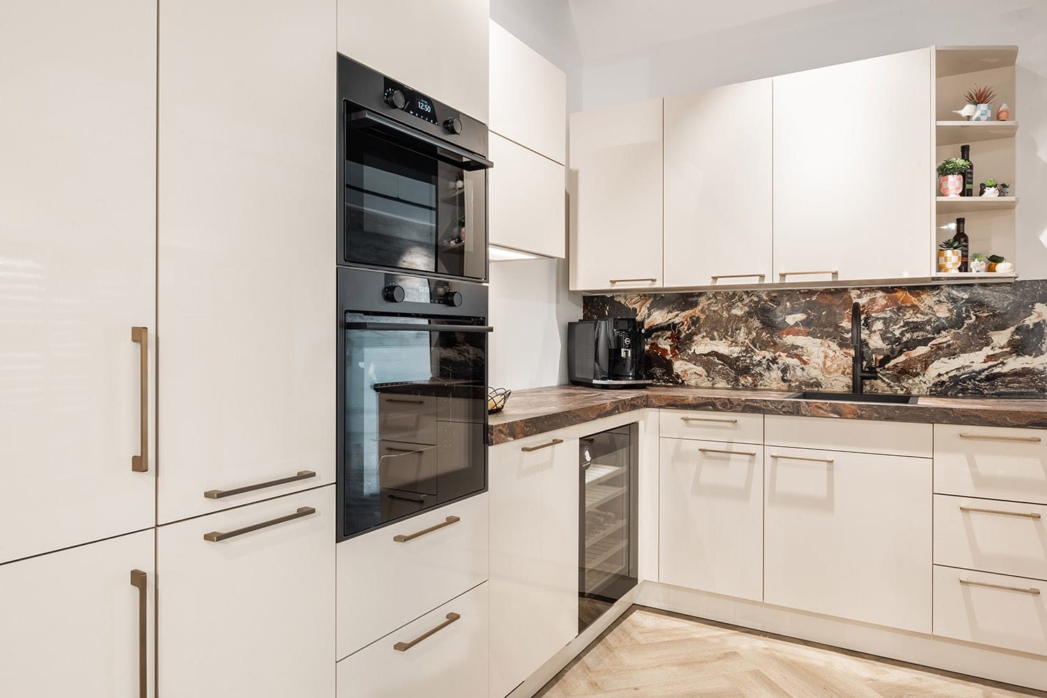 Sfeerbeeld uit de showroom van Planet Keuken