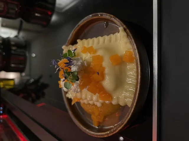 Bord met seizoensgerecht