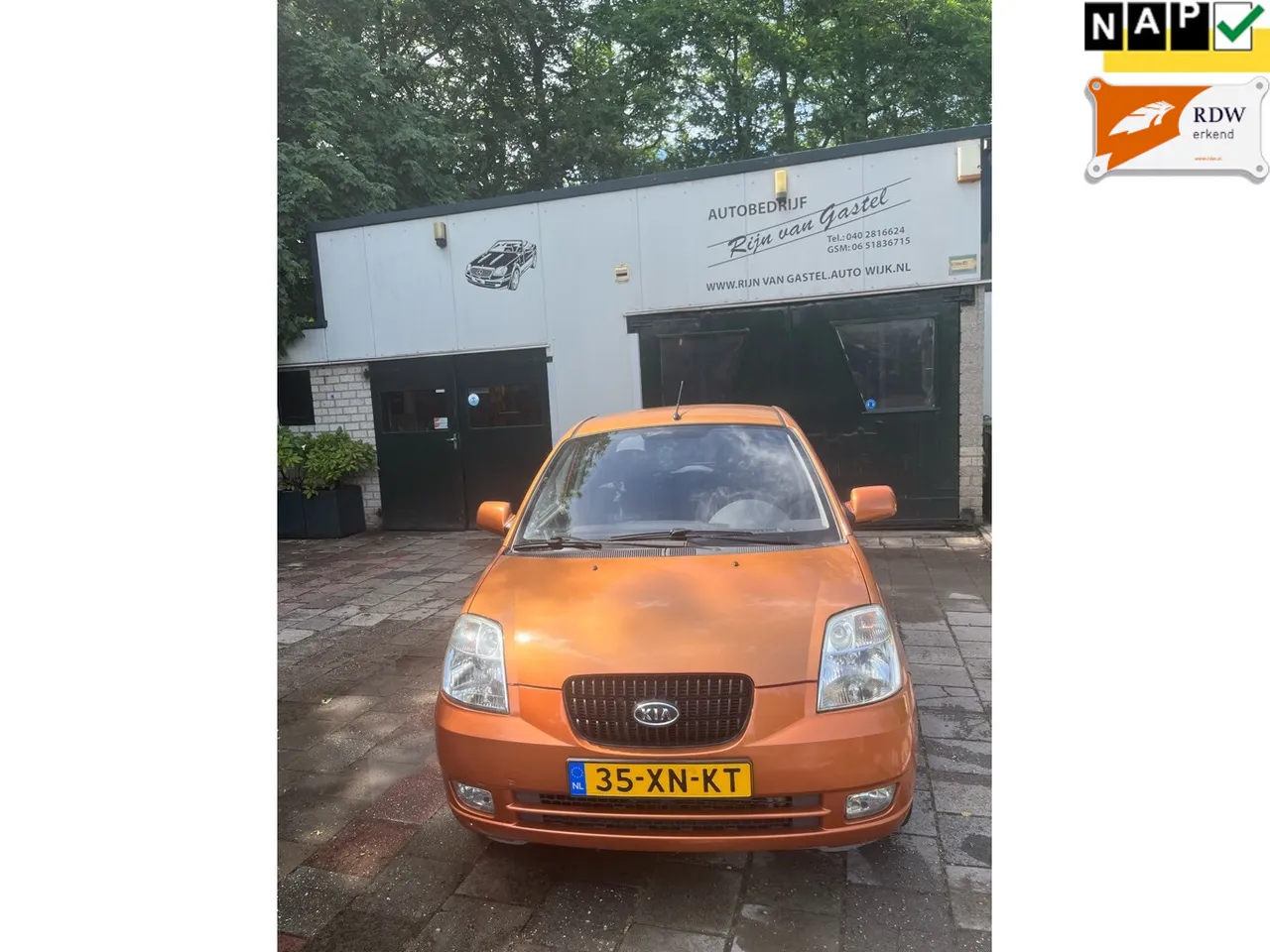 Kia Picanto 1.0 D-light met airco uit 2007