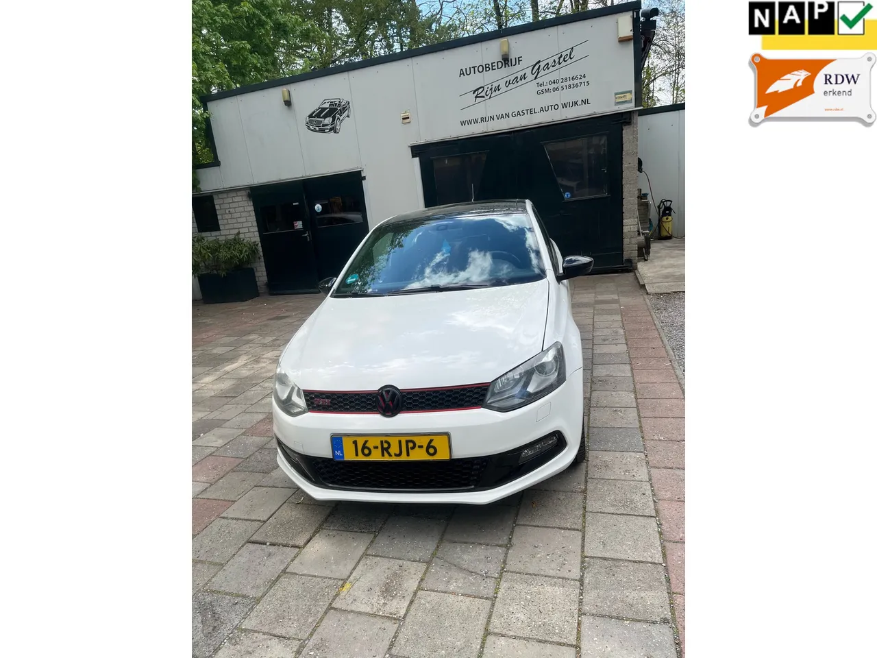 Volkswagen Polo 1.4 TSI GTI met panoramadak uit 2011